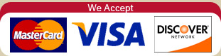 MasterCard, Visa, Discover Card